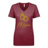 Next Level Apparel 1540 - Ladies' Ideal V-Neck Thumbnail