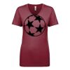 Next Level Apparel 1540 - Ladies' Ideal V-Neck Thumbnail