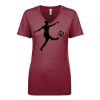 Next Level Apparel 1540 - Ladies' Ideal V-Neck Thumbnail