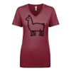 Next Level Apparel 1540 - Ladies' Ideal V-Neck Thumbnail