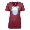 Next Level Apparel 1540 - Ladies' Ideal V-Neck Thumbnail