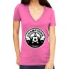 Tultex 214 - Ladies' Slim Fit Fine Jersey V-Neck Thumbnail