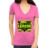 Tultex 214 - Ladies' Slim Fit Fine Jersey V-Neck Thumbnail