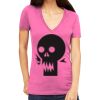 Tultex 214 - Ladies' Slim Fit Fine Jersey V-Neck Thumbnail