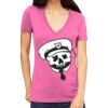 Tultex 214 - Ladies' Slim Fit Fine Jersey V-Neck Thumbnail