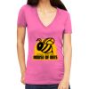 Tultex 214 - Ladies' Slim Fit Fine Jersey V-Neck Thumbnail