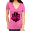 Tultex 214 - Ladies' Slim Fit Fine Jersey V-Neck Thumbnail