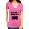 Tultex 214 - Ladies' Slim Fit Fine Jersey V-Neck Thumbnail