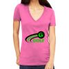 Tultex 214 - Ladies' Slim Fit Fine Jersey V-Neck Thumbnail