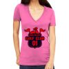 Tultex 214 - Ladies' Slim Fit Fine Jersey V-Neck Thumbnail