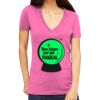 Tultex 214 - Ladies' Slim Fit Fine Jersey V-Neck Thumbnail