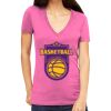 Tultex 214 - Ladies' Slim Fit Fine Jersey V-Neck Thumbnail