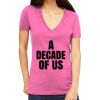 Tultex 214 - Ladies' Slim Fit Fine Jersey V-Neck Thumbnail