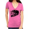 Tultex 214 - Ladies' Slim Fit Fine Jersey V-Neck Thumbnail