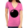 Tultex 214 - Ladies' Slim Fit Fine Jersey V-Neck Thumbnail