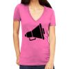 Tultex 214 - Ladies' Slim Fit Fine Jersey V-Neck Thumbnail
