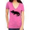 Tultex 214 - Ladies' Slim Fit Fine Jersey V-Neck Thumbnail
