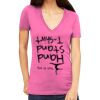 Tultex 214 - Ladies' Slim Fit Fine Jersey V-Neck Thumbnail