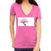 Tultex 214 - Ladies' Slim Fit Fine Jersey V-Neck Thumbnail