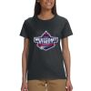 Gildan 100% Cotton Ladies T-Shirt Thumbnail